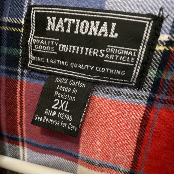 National Outfitters Flannel Top - Picture 2 of 3